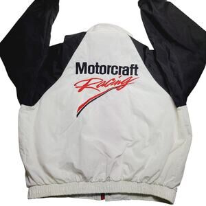Vintage Ford Motorcraft Racing Men’s Jacket Windbreaker Size Large USA MADE